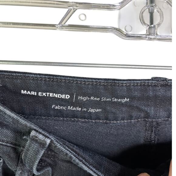 AG Adriano Goldschmied Jeans Womens "Mari Extended Hi-Rise Slim Straight"  31 - Picture 2 of 8